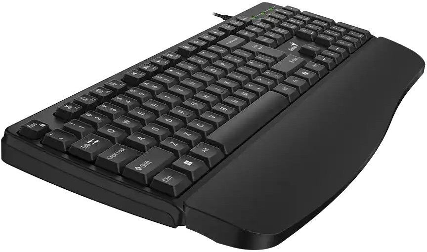 Genius KB-123 Tastatura US USB, Crna