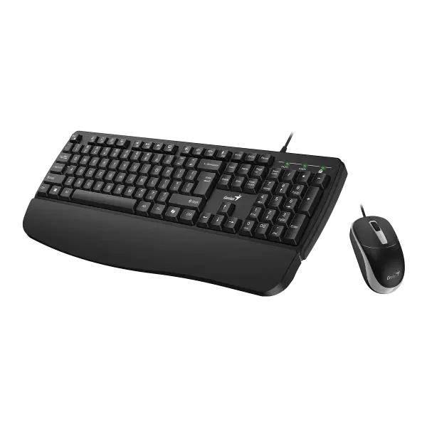 Genius KM-123 Tastatura i miš USB, Crni