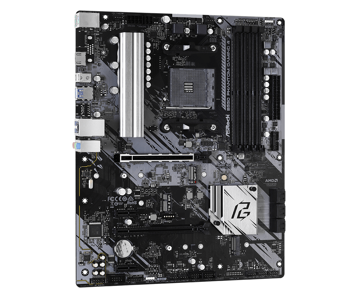 ASRock B550 Phantom Gaming 4 Matična ploča AMD B550 Socket AM4 ATX