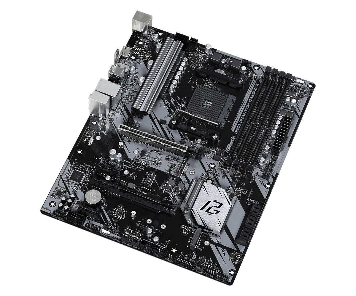 ASRock B550 Phantom Gaming 4 Matična ploča AMD B550 Socket AM4 ATX