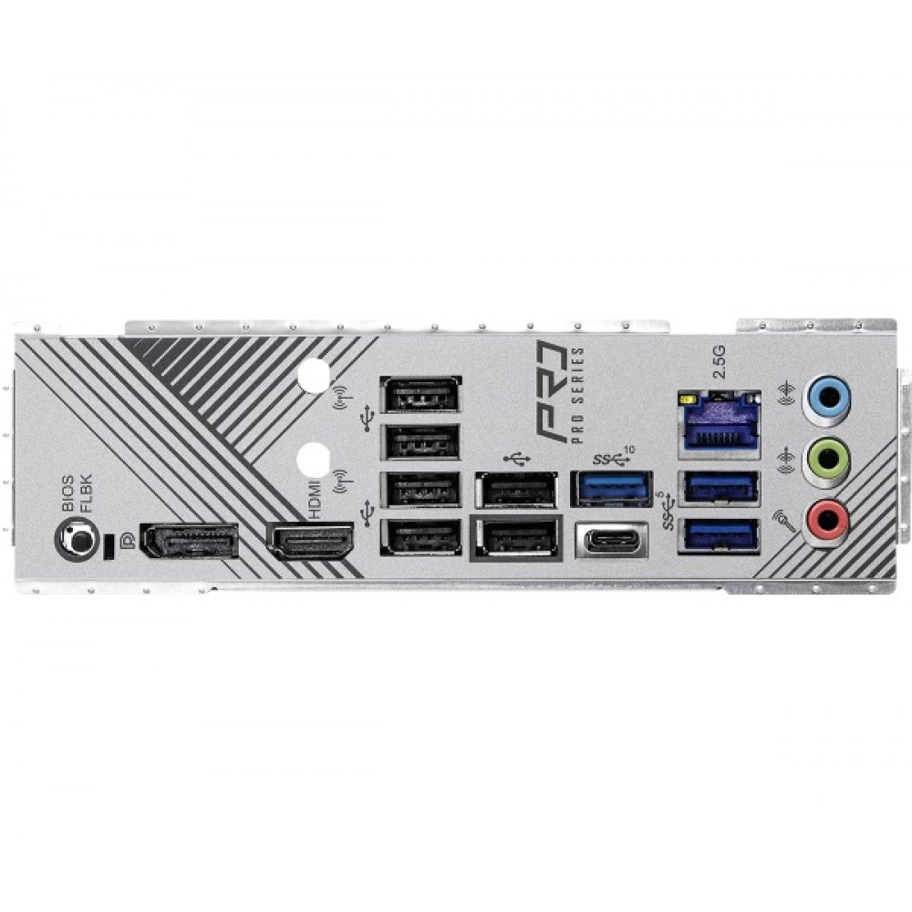 ASRock 90-MXBL10-A0UAYZ Matična ploča AM5 B650 PRO RS siva