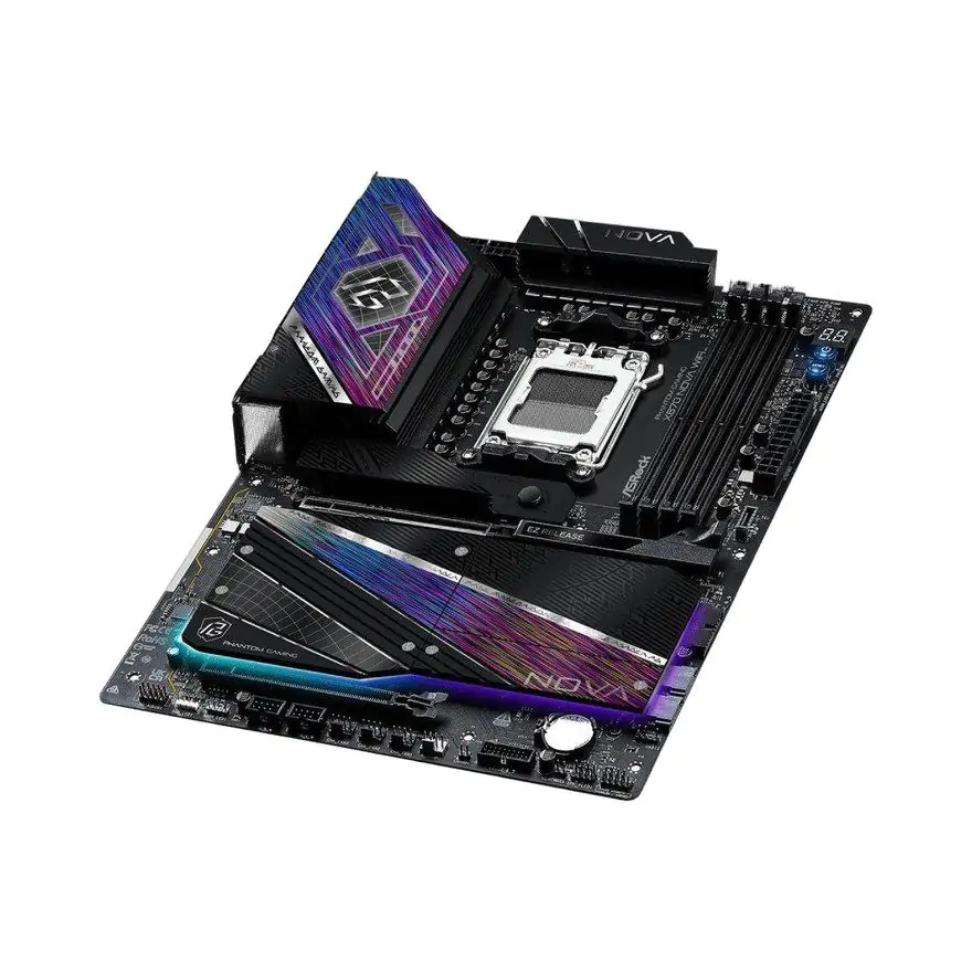 ASRock X870 Nova Matična ploča AM5 DDR5 WiFi Bluetooth RGB