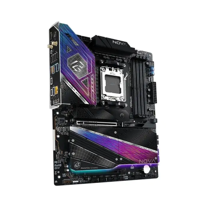 ASRock X870 Nova Matična ploča AM5 DDR5 WiFi Bluetooth RGB