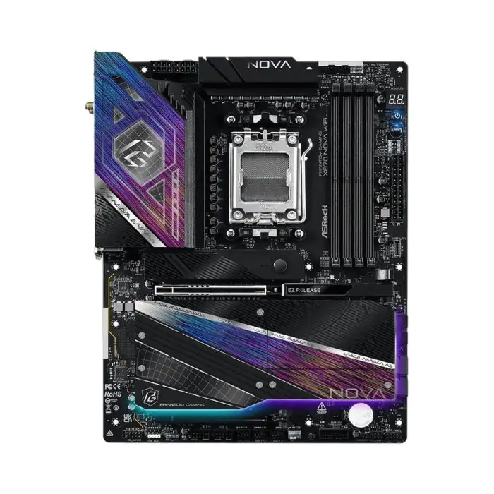 ASRock X870 Nova Matična ploča AM5 DDR5 WiFi Bluetooth RGB