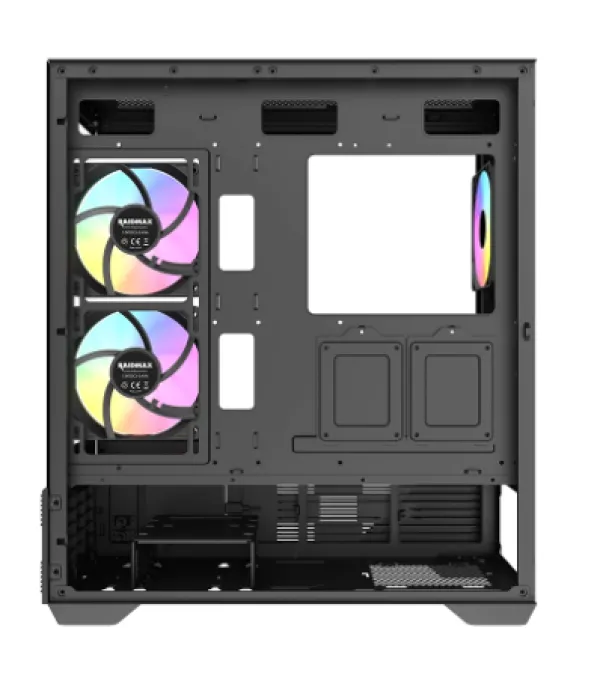 Raidmax i803 i803BF Kućište Infinita ARGB LCD ekran, Crno
