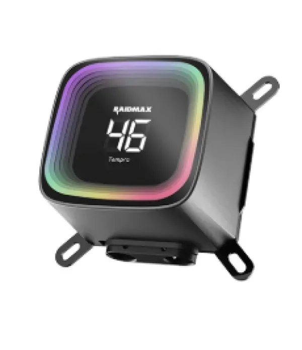 Raidmax LD240 ARGB Digital CPU hladnjak, Crni