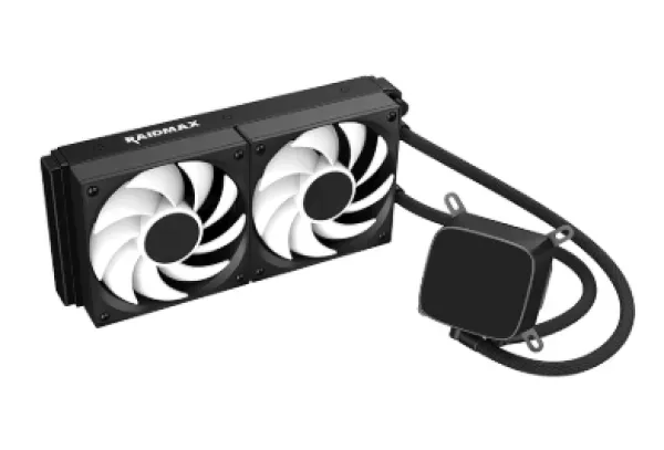 Raidmax LD240 ARGB Digital CPU hladnjak, Crni
