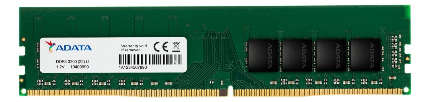 Memory DDR4 8GB 3200 MHz AData AD4U32008G22-SGN