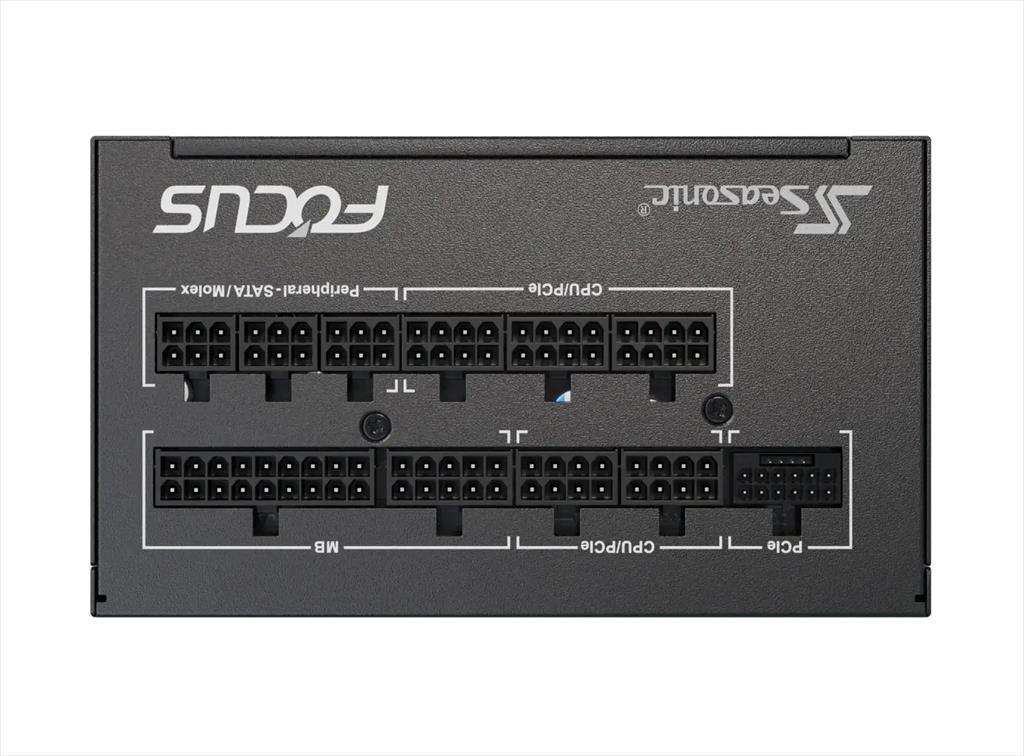 Seasonic Focus Gk-1000 Napajanje 1000 V Focus-Gk-1000-V4 (2024) V/Pcie 5.0 80+ zlata potpuno modularno