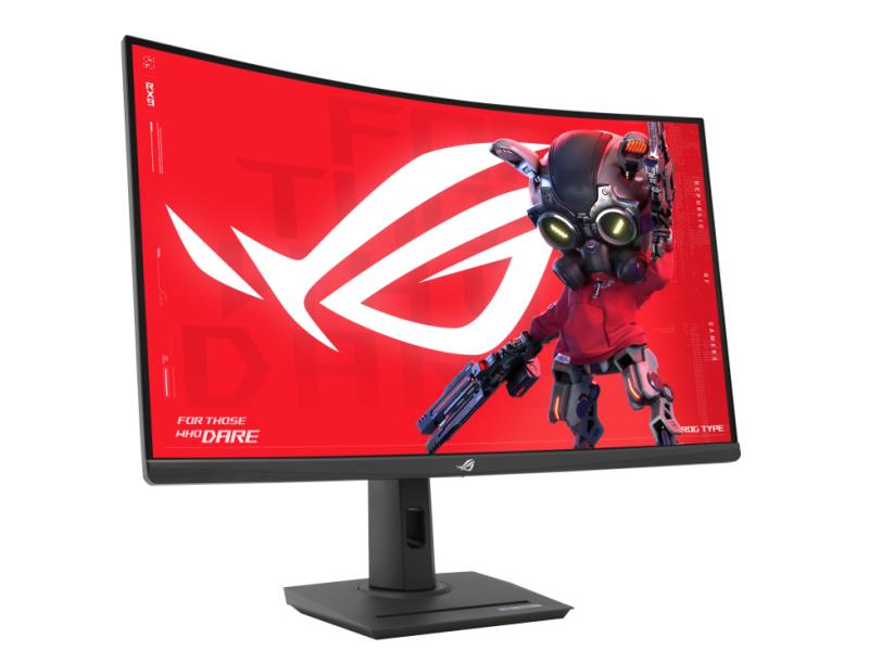 Asus ROG Strix XG32WCS Gaming Monitor QHD 180Hz USB-C AMD FreeSync Curved, Crni