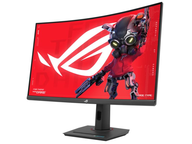 Asus ROG Strix XG32WCS Gaming Monitor QHD 180Hz USB-C AMD FreeSync Curved, Crni