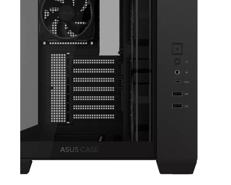Asus A32 Plus Kućište TG ARGB Micro-ATX, Crno
