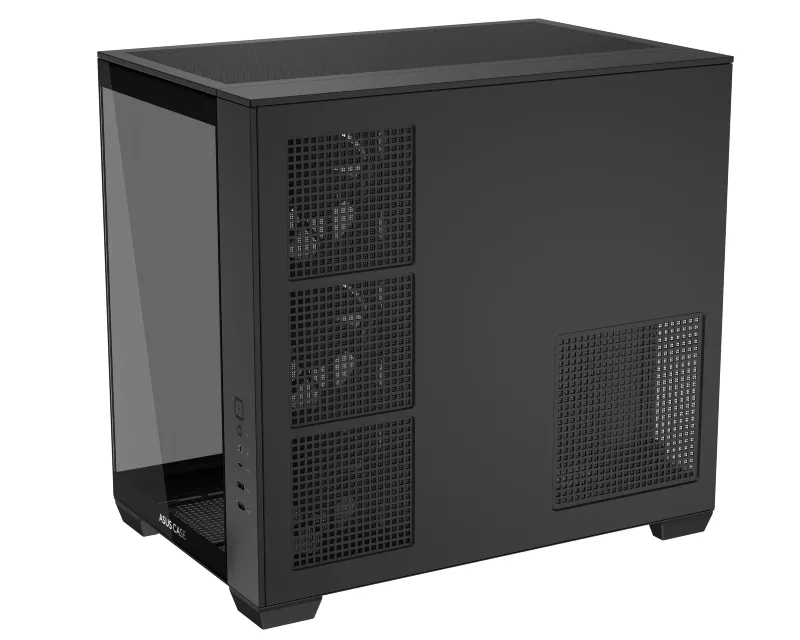 Asus A32 Plus Kućište TG ARGB Micro-ATX, Crno