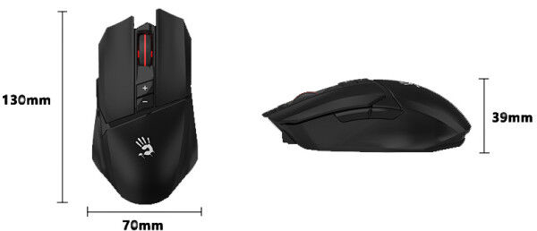 A4Tech A4-R36 ULTRA Bloody Bezični Gejmerski miš, Crni