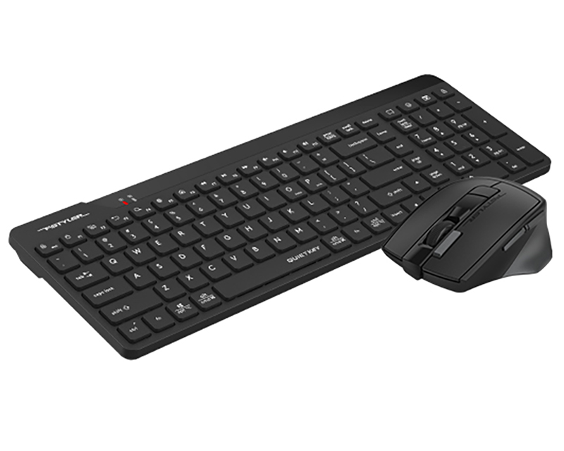 Bežična tastaura + miš A4 Tech FG2400 Air2 Fstyler YU Crna