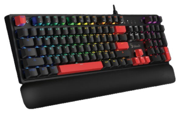 A4tech A4-S525N Gejmerska tastatura A4Tech Bloody RGB + Oslonac za zglob