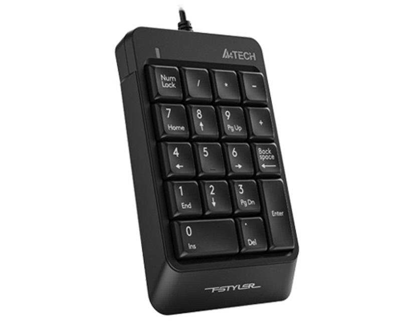 A4tech FK13P FSTYLER Tastatura Numerička USB, Crna