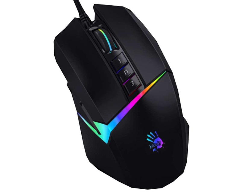 A4tech BLOODY GAMING W60 Max Gejmerski miš, Crni