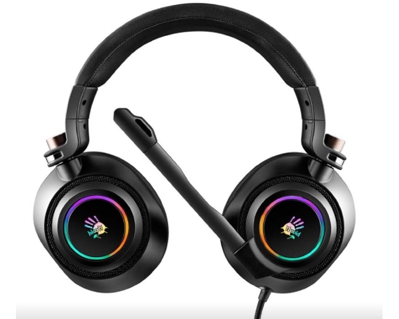 A4TECH G580 Bloody Gaming Slušalice sa mikrofonom 7.1 RGB USB, Crne