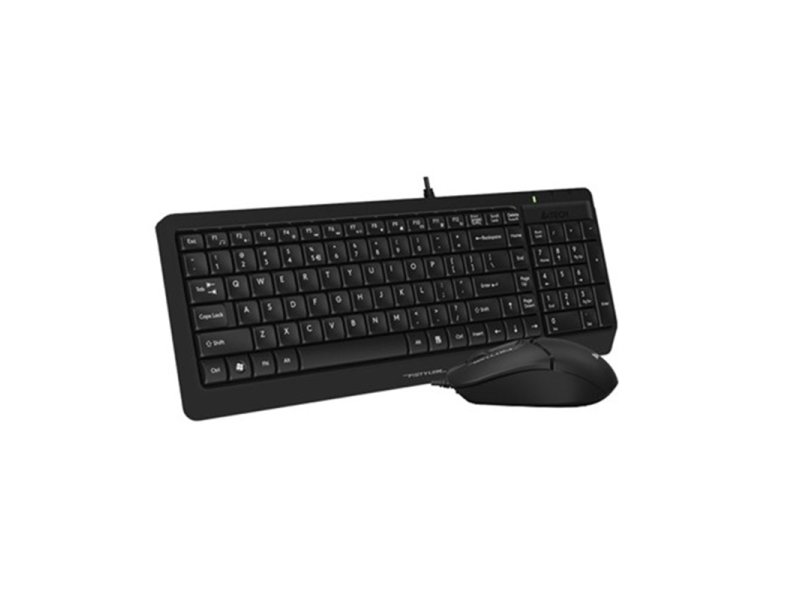 A4TECH A4-F1512 Tastatura i miš USB YU-LAYOUT, Crni
