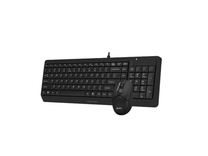 A4TECH A4-F1512 Tastatura i miš USB YU-LAYOUT, Crni