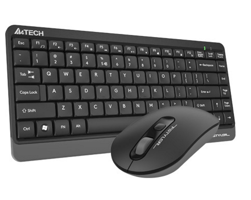 A4Tech FG1112 FSTYLER Tastatura + miš sivi set Wireless YU, Sivi