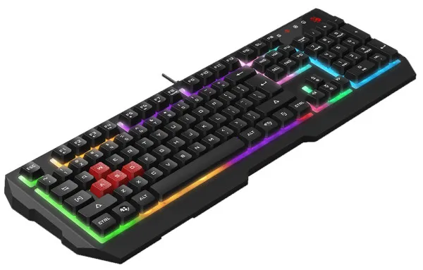 A4tech A4-B135N Bloody Gaming tastatura RGB USB, Crna