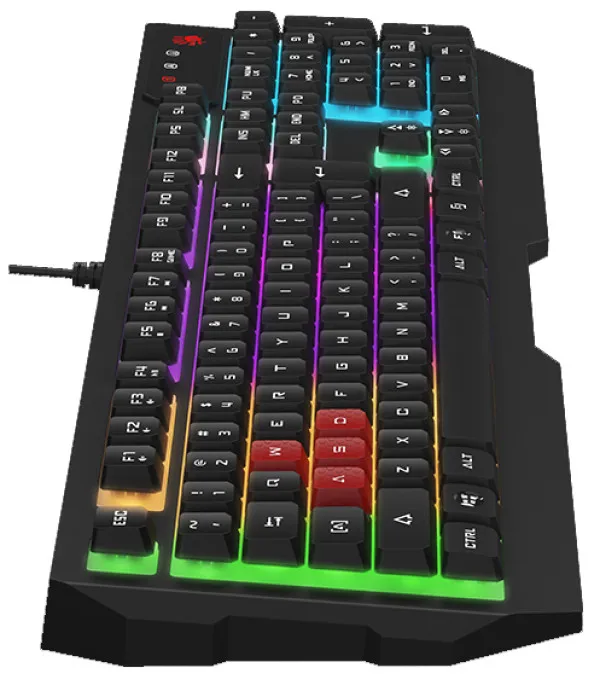 A4tech A4-B135N Bloody Gaming tastatura RGB USB, Crna