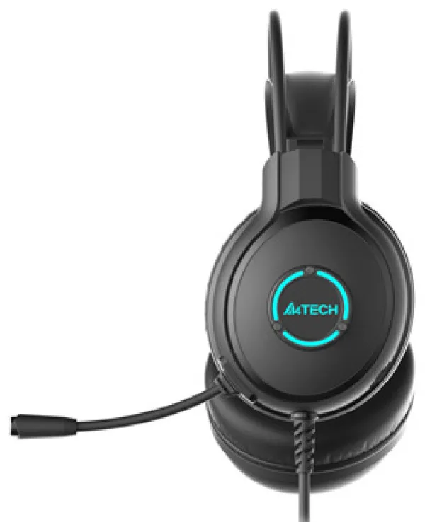A4tech A4-FH300U Gejmerske slušalice sa mikrofonom 50mm/16ohm USB, Crne