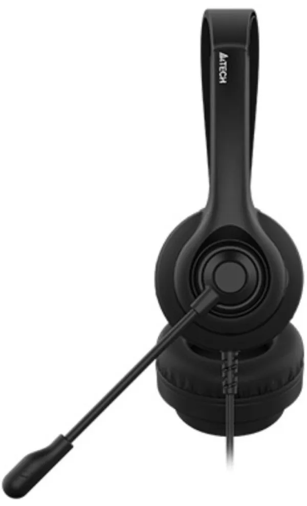 A4TECH A4-HU-8 Slušalice sa mikrofonom 40mm/32ohm USB, Crne