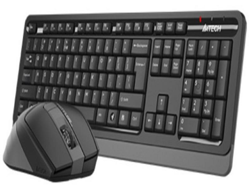 A4Tech A4-FG1035 Bežična tastatura YU-LAYOUT + Bežični miš USB Grey, Grey