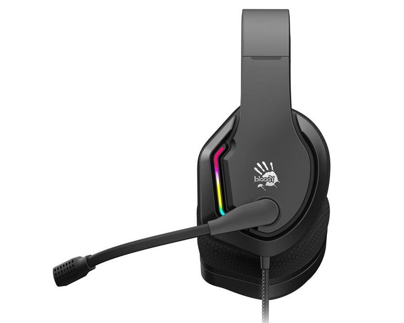 A4tech G260P Bloody Neon Gaming 3.5mm & USB slušalice, Crne