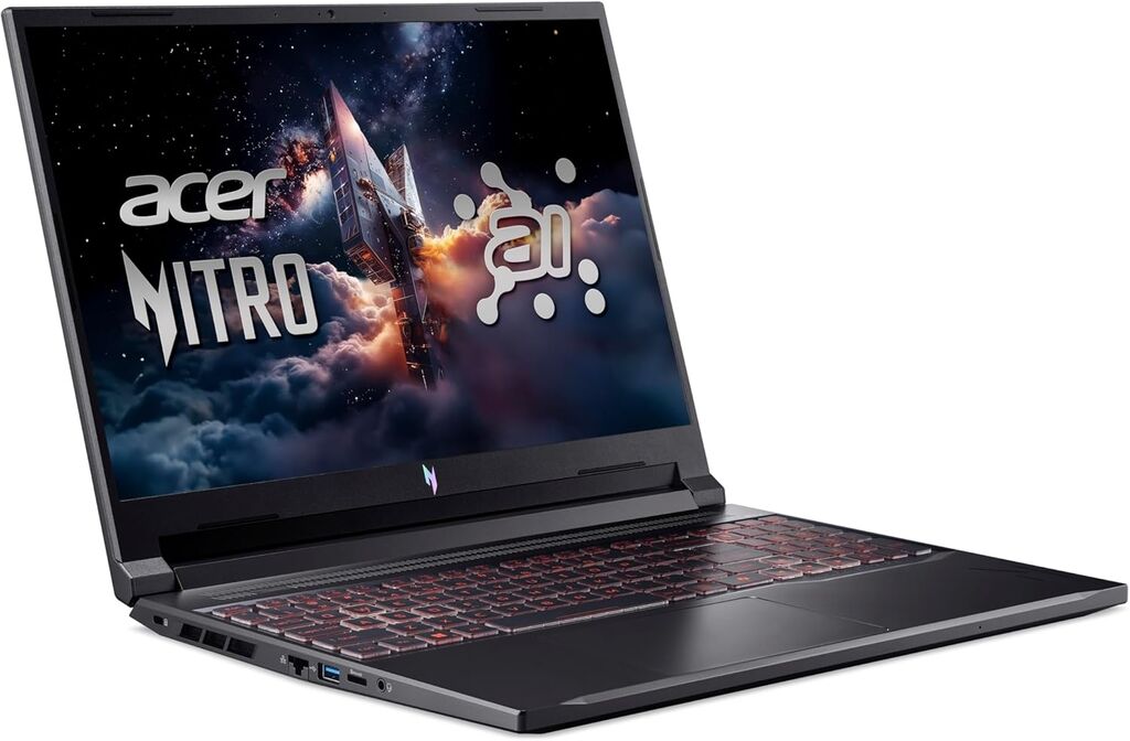 Acer ANV16-42 Gaming laptop 16" 180Hz Ryzen 7 260 16GB 1TB SSD RTX 5060-8GB backlit NoOS, Crna