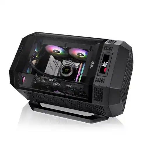 Thermaltake The Tower 300 Stalak za kućište ABS PC, Crni