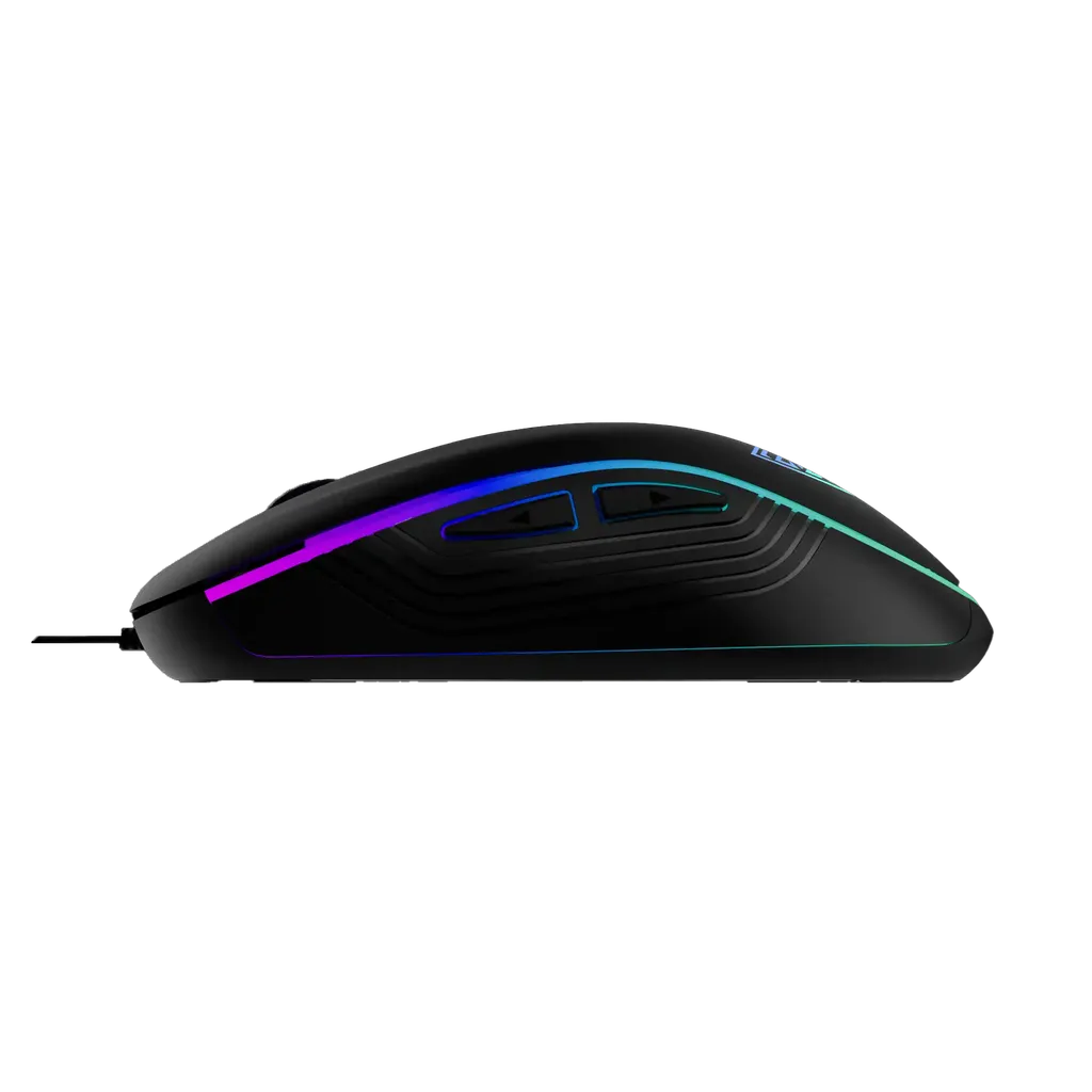 Gamdias Aura GS3 Kompjuterski miš 3600 DPI, Crni