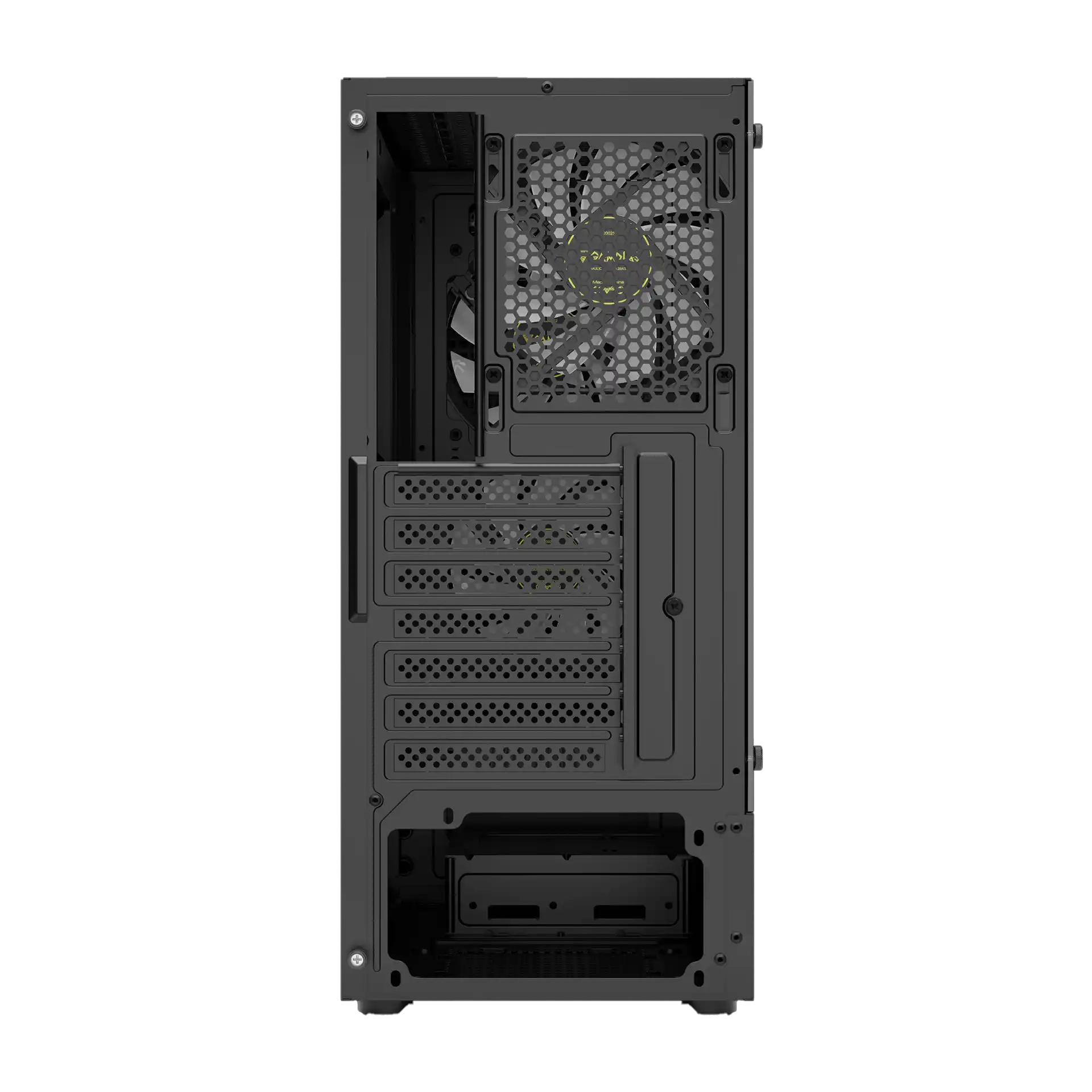 Gamdias Aura GC7 Kućište Mid-Tower Kaljeno staklo, Crno