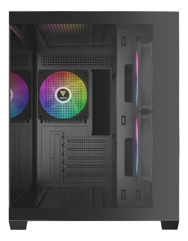 Gamdias Aura GC10M V2 Kućište za desktop računar Full Tower ARGB, Crno