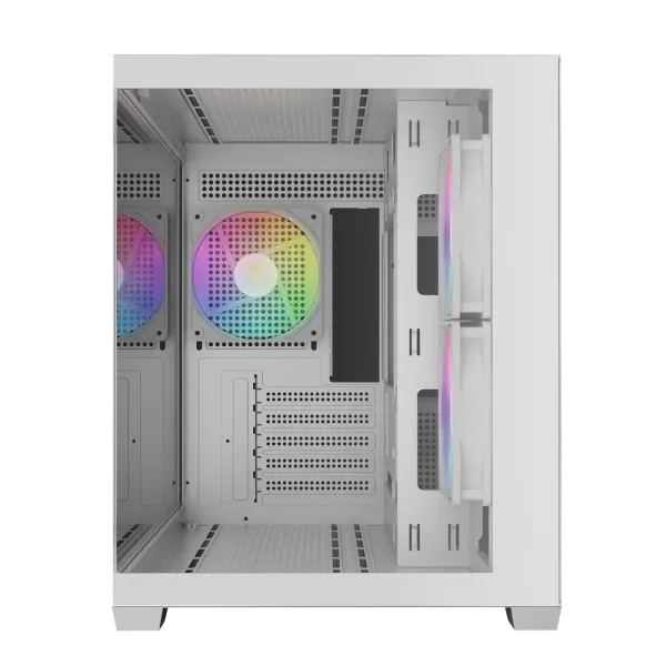 Gamdias Aura GC10M V2 Kućište ARGB, Belo