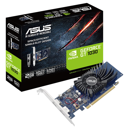 Asus GT1030-2G-BRK Grafička kartica nVidia GeForce GT 1030 2GB 64bit, Crna