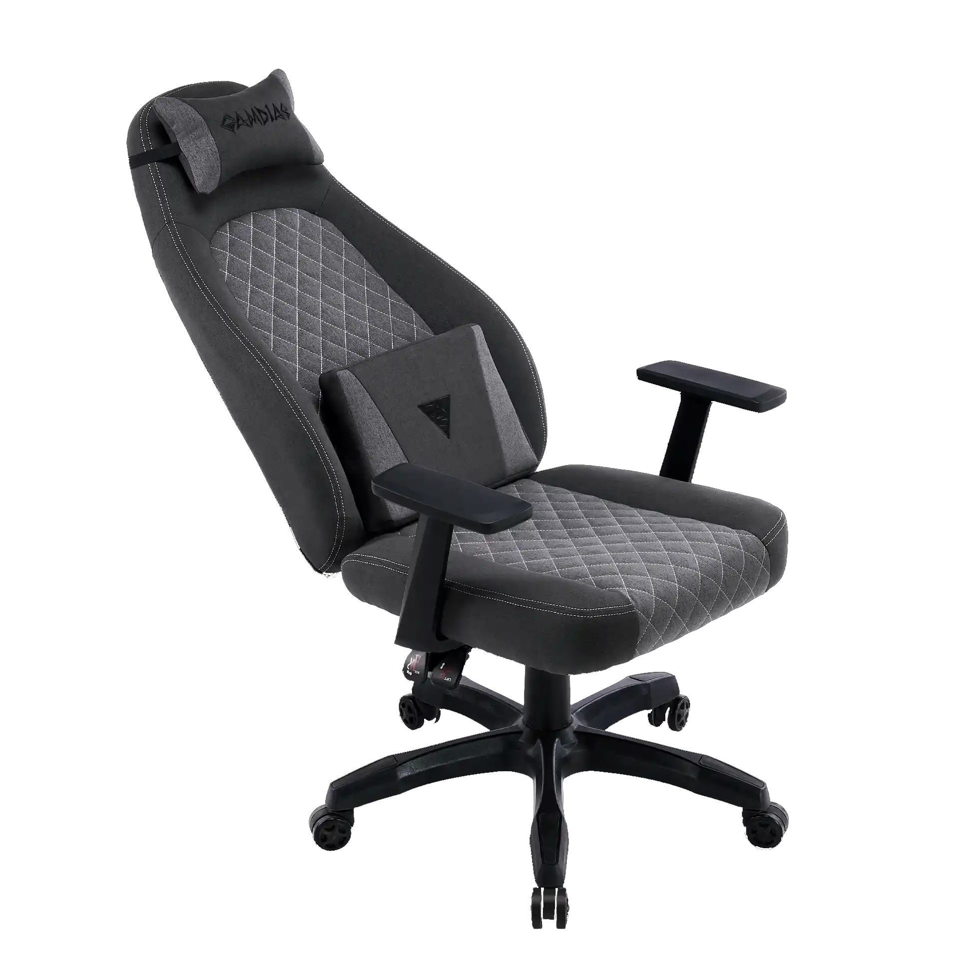 Gamdias Zelus E4 Weave Gaming stolica sivo-crna, Sivo-Crna