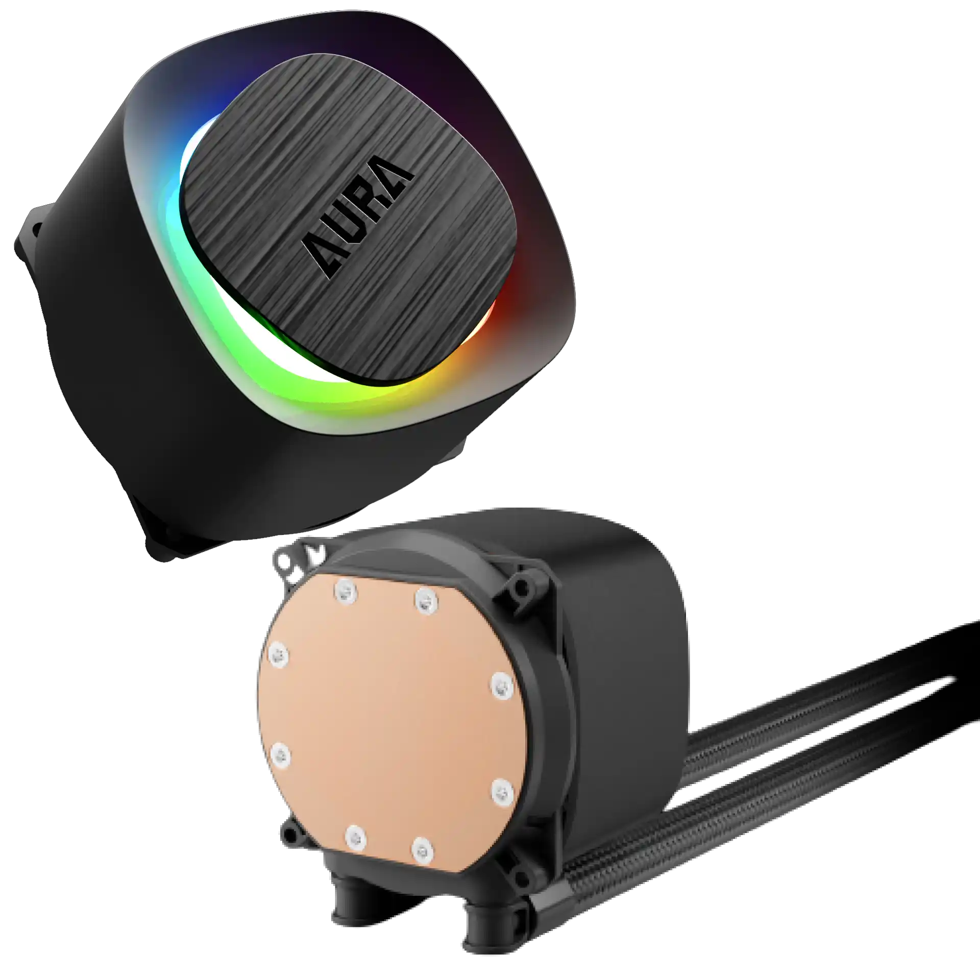 GAMDIAS Aura GL360 V2 Vodeno hlađenje RGB 1800 RPM 12V