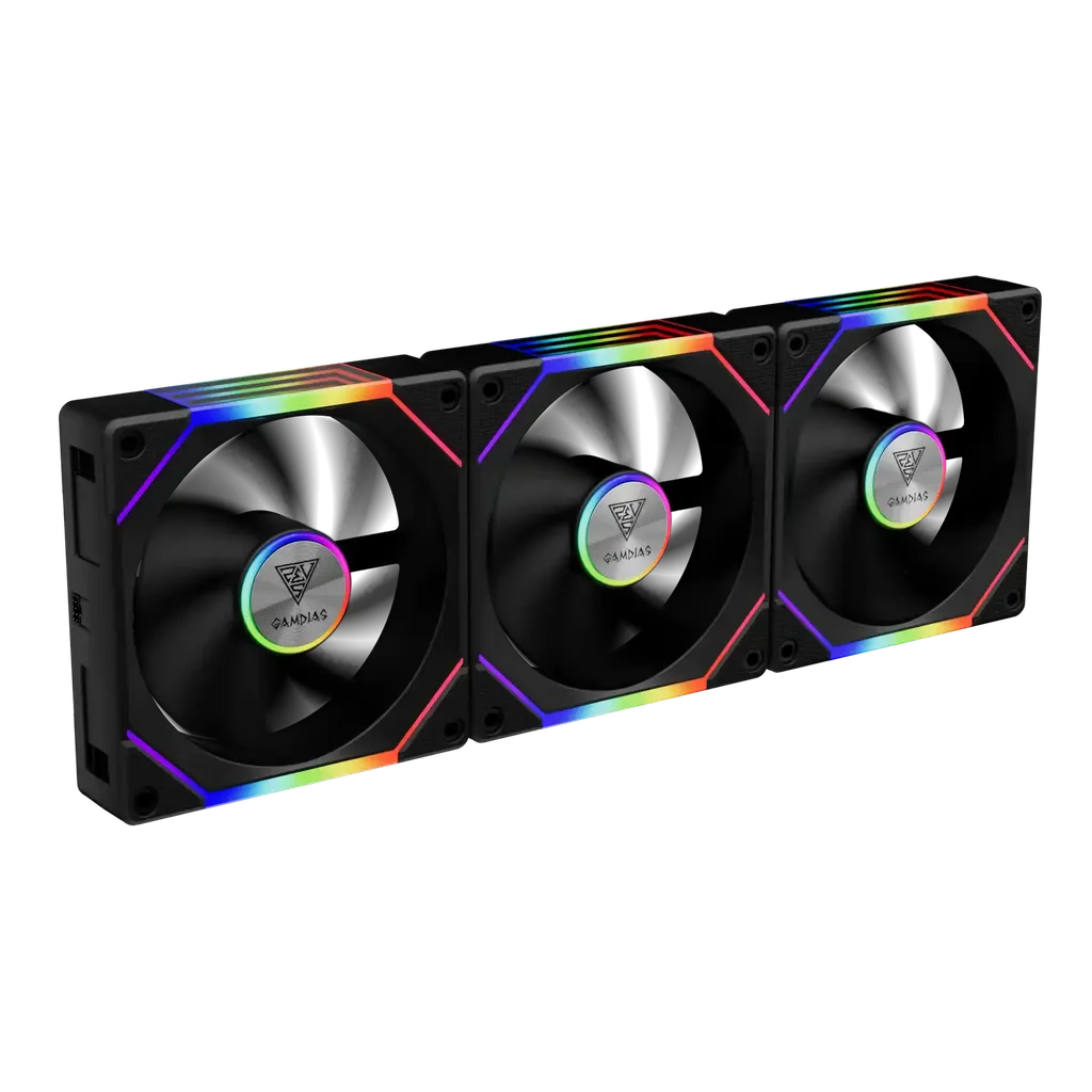 Case Cooler 3x120mm Gamdias Aeolus P2-1203