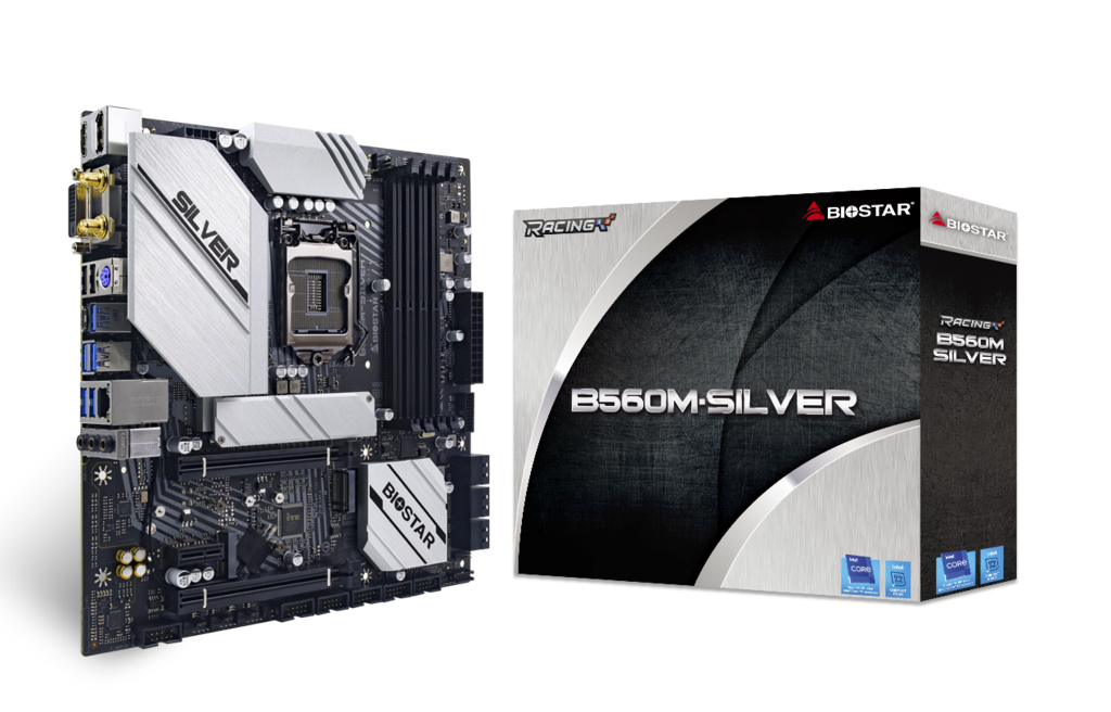 Biostar B560M-SILVER Matična ploča 1200 DP DVI HDMI