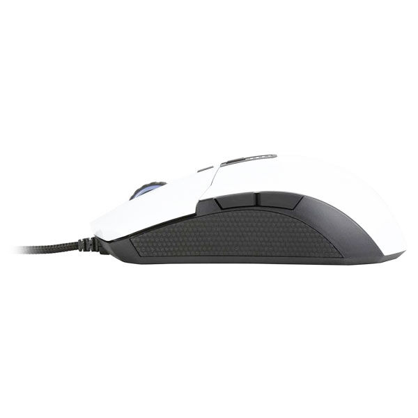 EpicGear Zora Gaming miš IR LED optički USB 3500DPI 7 tastera 1.8m kabl, Beli