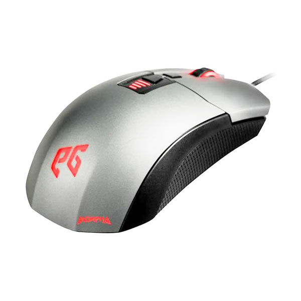 EpicGear Morpha Gaming miš IR LED optički USB 6400DPI 7 tastera 1.8m kabl, Crni