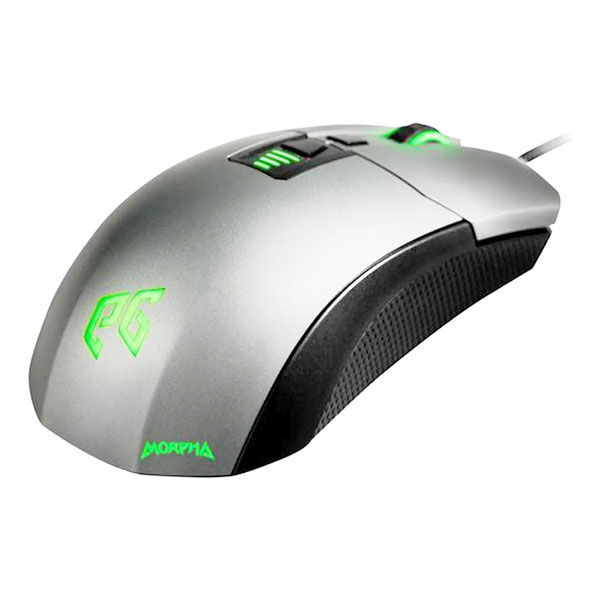 EpicGear Morpha Gaming miš IR LED optički USB 6400DPI 7 tastera 1.8m kabl, Crni