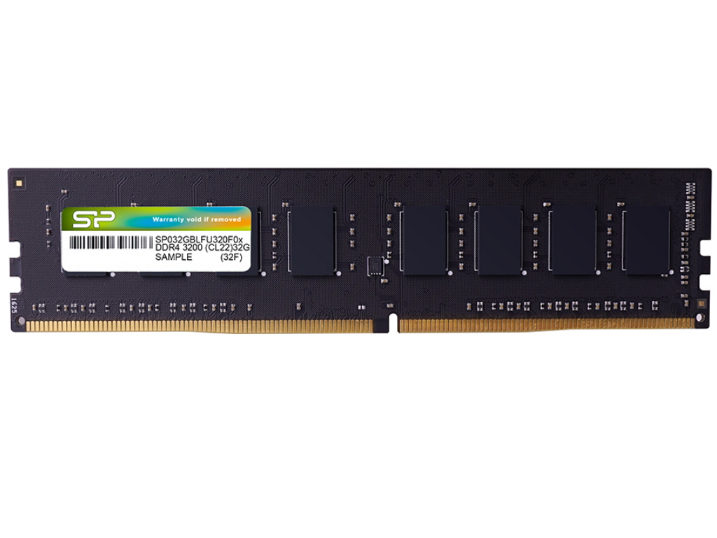 Silicon Power SP004GBLFU266X02 Memorija 4GB DDR4 2666MHz, Crna