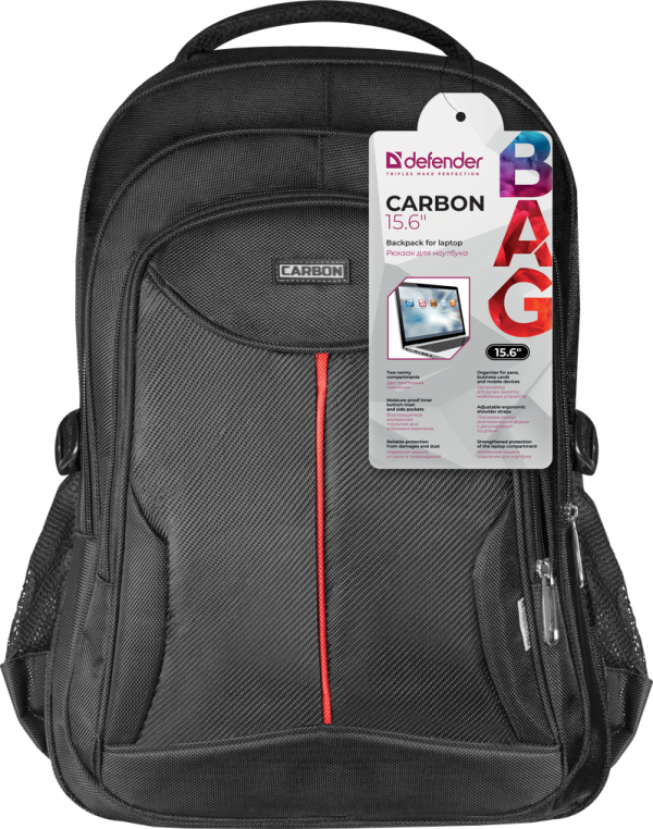 Ranac za Laptop 15.6 Defender Carbon