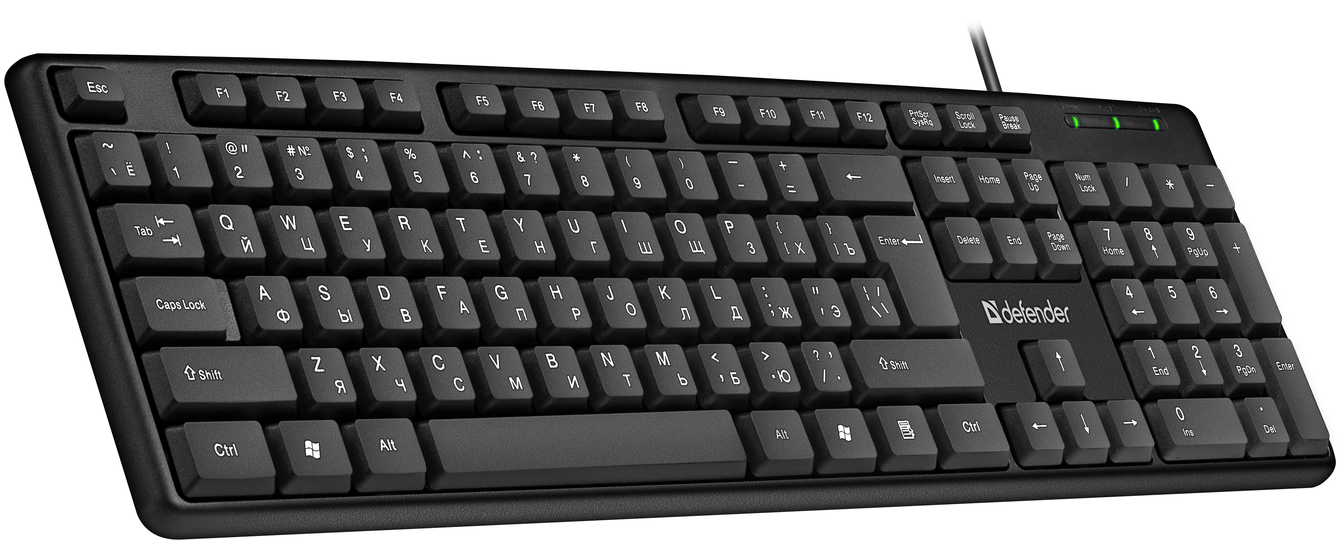 Defender Element HB-520 USB Tastatura Crna