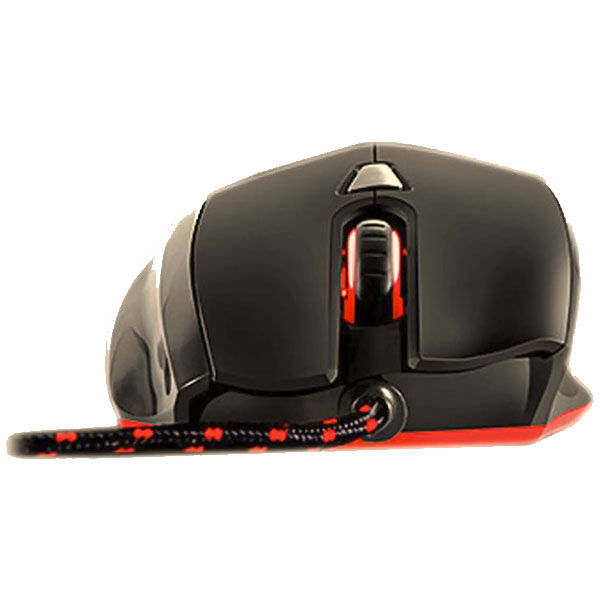 EpicGear Meduza Gaming miš HDST Laser Optički USB 6030DPI 7 tastera 2m kabl, Crni